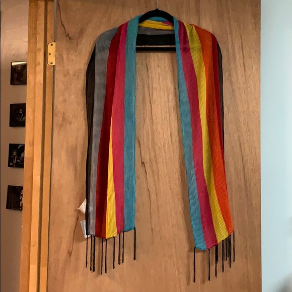 Icing SCARF OF MANY COLORS!! Dia de los Muertos - Picture 3 of 5